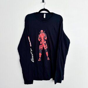 Coca-Cola x Marvel Limited Edition PR Deadpool Long Sleeve Shirt (XL)